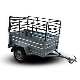 Remolque Galvanizado 1 Eje